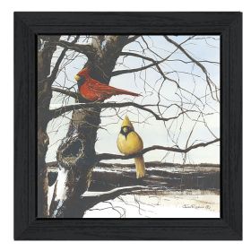 "A View from Above" By John Rossini, Printed Wall Art, Ready To Hang Framed Poster, Black Frame