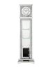 ACME Noralie GRANDFATHER CLOCK W/LED Mirrored & Faux Diamonds AC00354