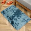 1pc, Tie-Dyed Plush Shag Furry Area Rug for Bedroom, Living Room, Nursery, and Kids Room - Ultra Soft and Fluffy, Washable, Non-Shedding, and Perfect